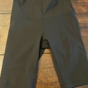 Lululemon black shorts, new without tags